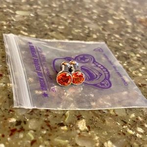Anatometal 8g 3.2mm eyelets tangerine